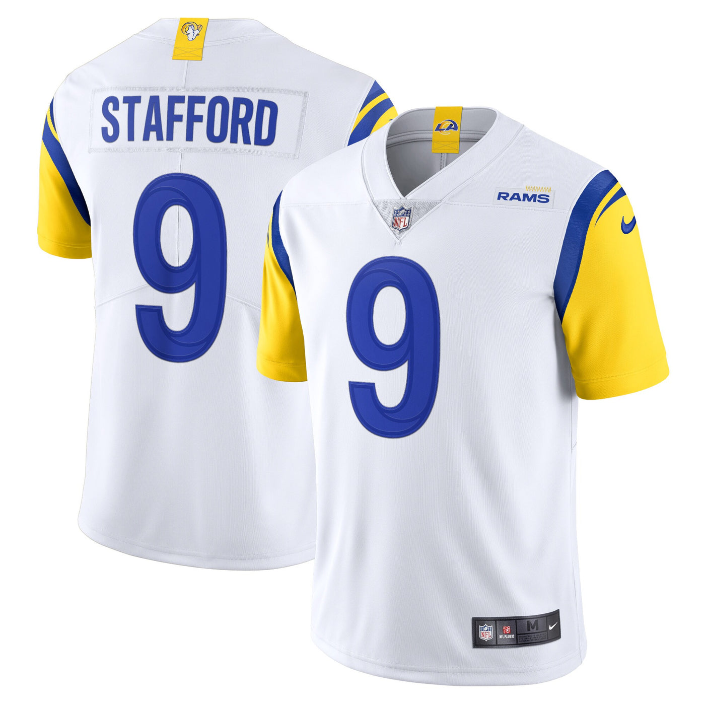 Los Angeles Rams Matthew Stafford Nike White Alternate Vapor Limited Jersey