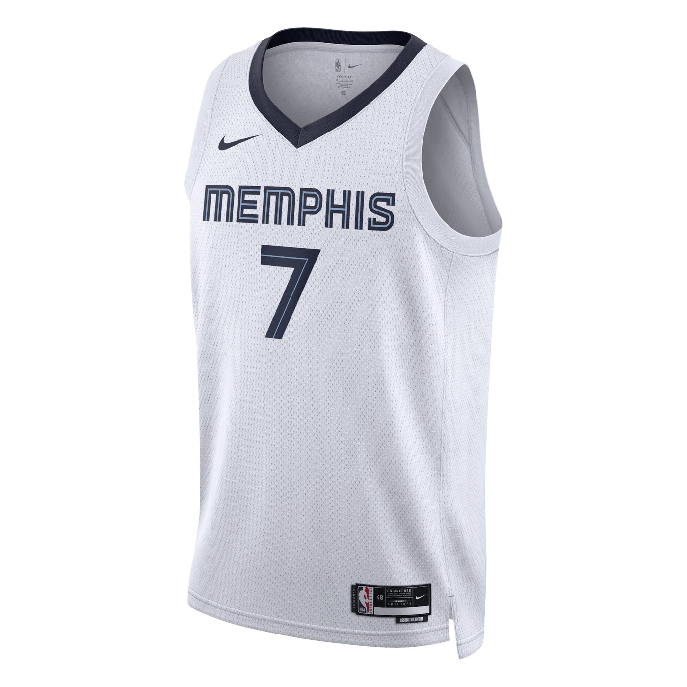Memphis Grizzlies Nike Association Edition Swingman Jersey - White - Santi Aldama