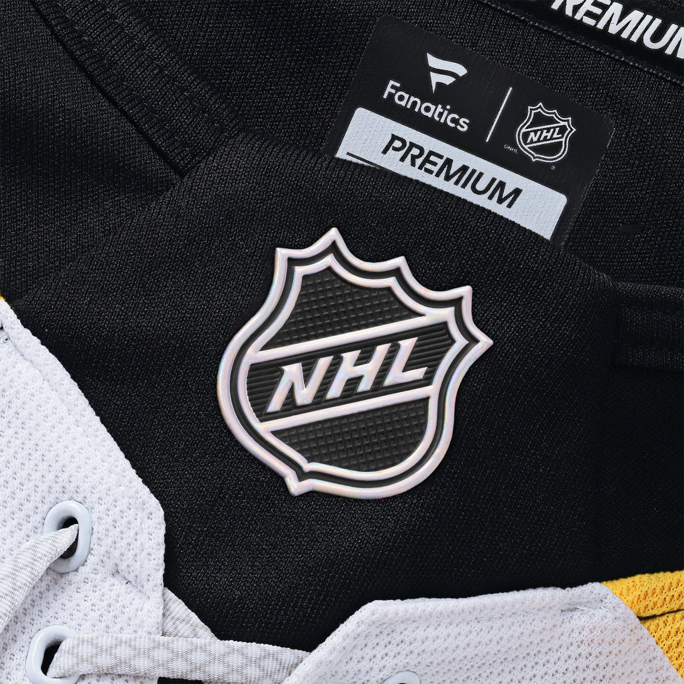 Boston Bruins Fanatics White Away Premium Jersey