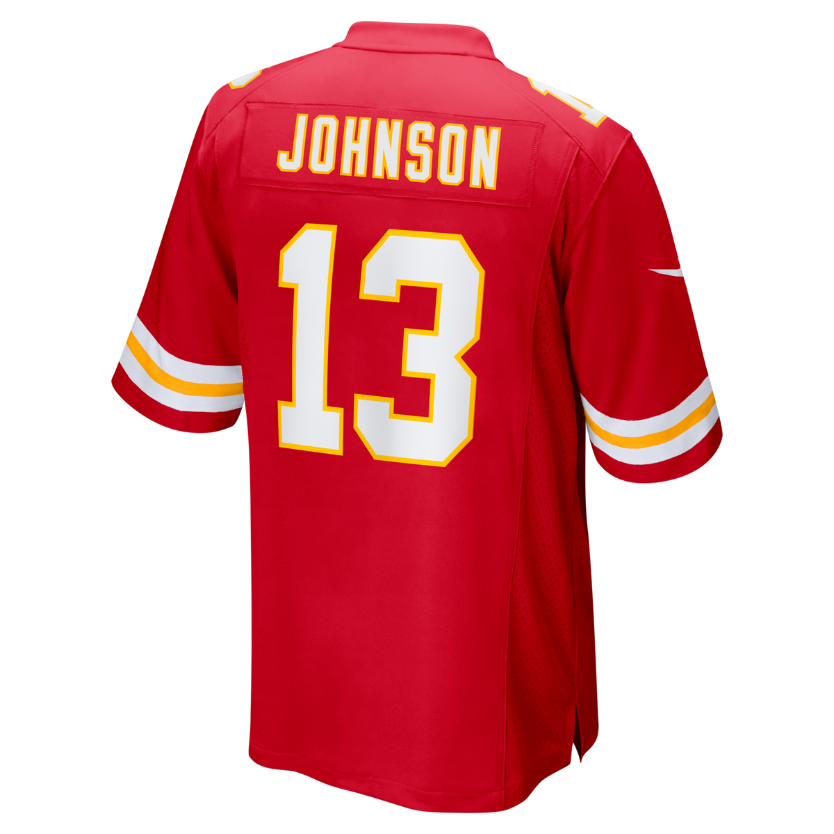 Kansas City Chiefs Nazeeh Johnson Red Game Player Jersey