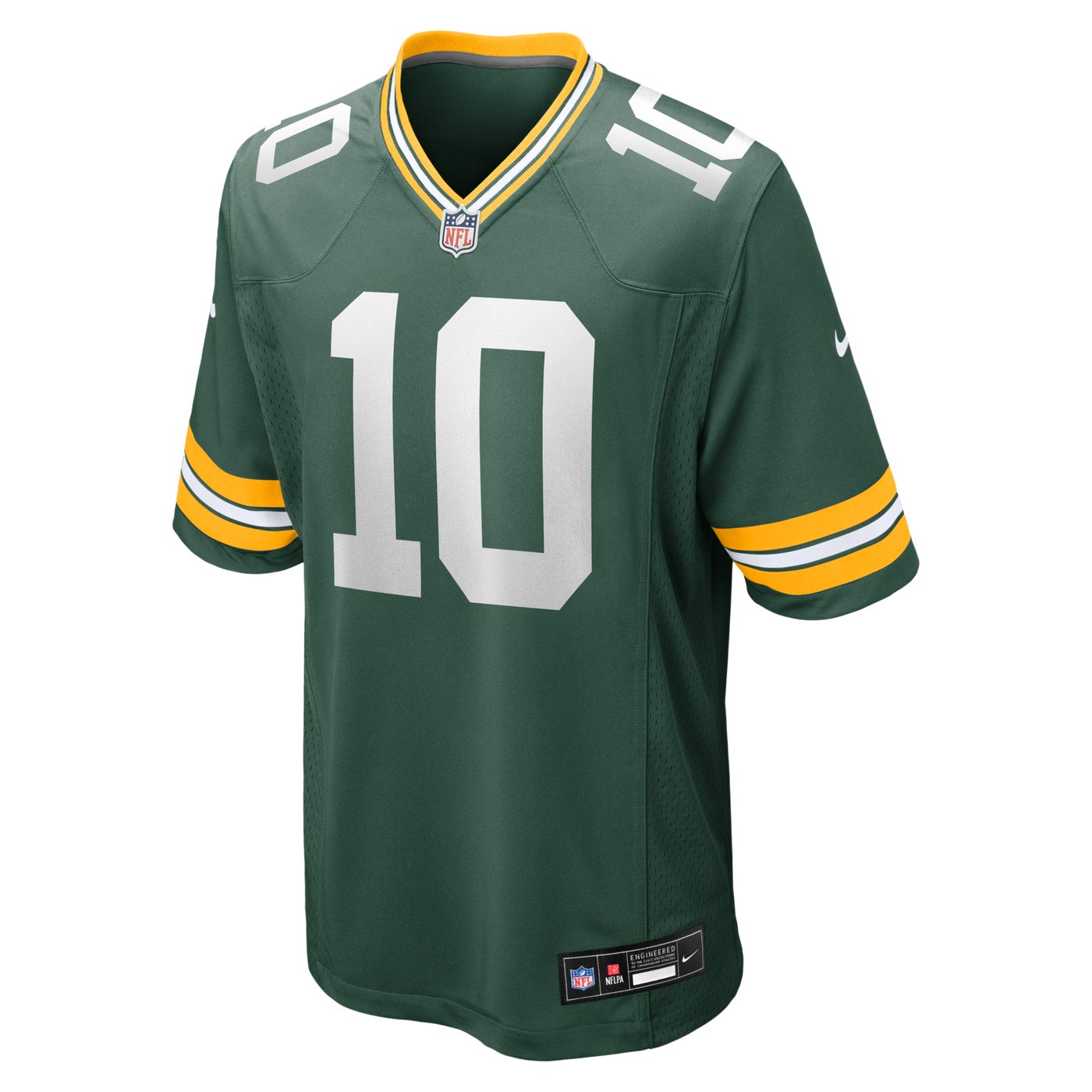 Green Bay Packers Jordan Love Nike Green Player Game Jersey
