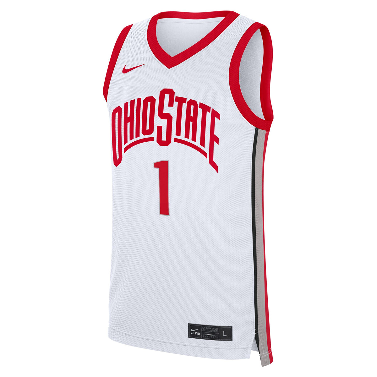 #1 Ohio State Buckeyes Home Replica Jersey - White