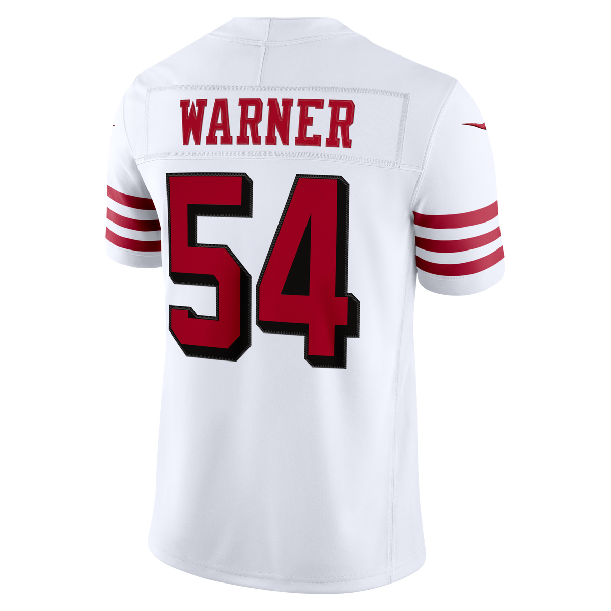 San Francisco 49ers Fred Warner White Alternate Vapor F.U.S.E. Stitched Limited Jersey