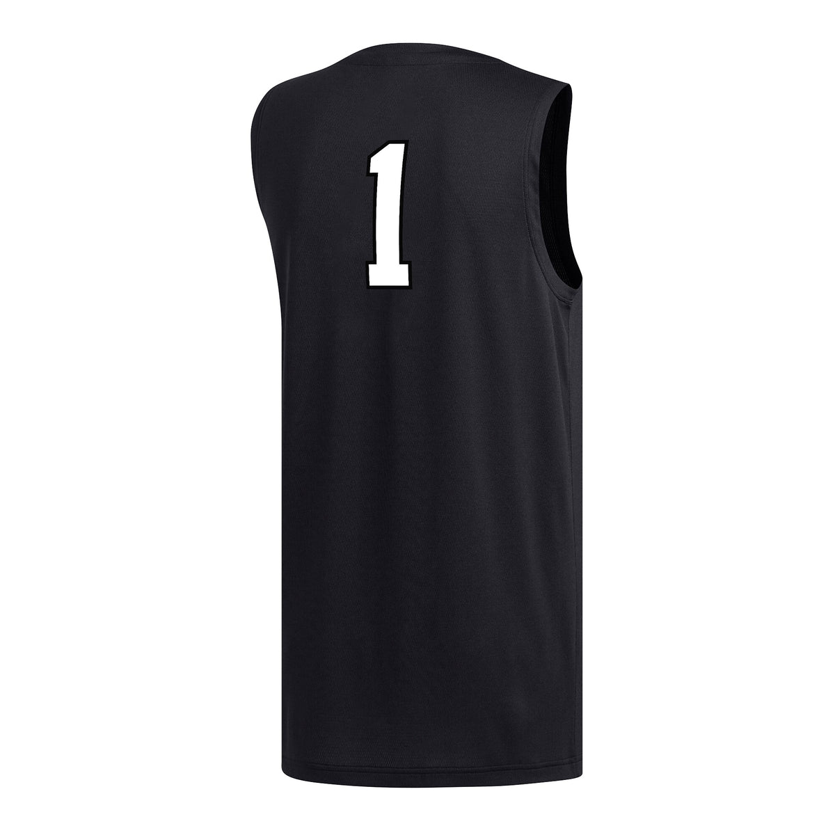 #1 Miami University RedHawks Replica Basketball Jersey - Black