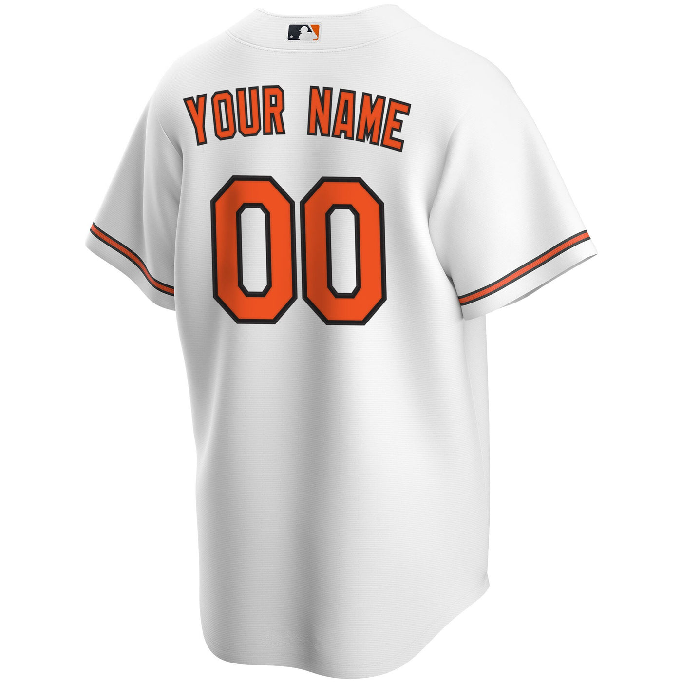 Baltimore Orioles Nike White Home Replica Custom Jersey