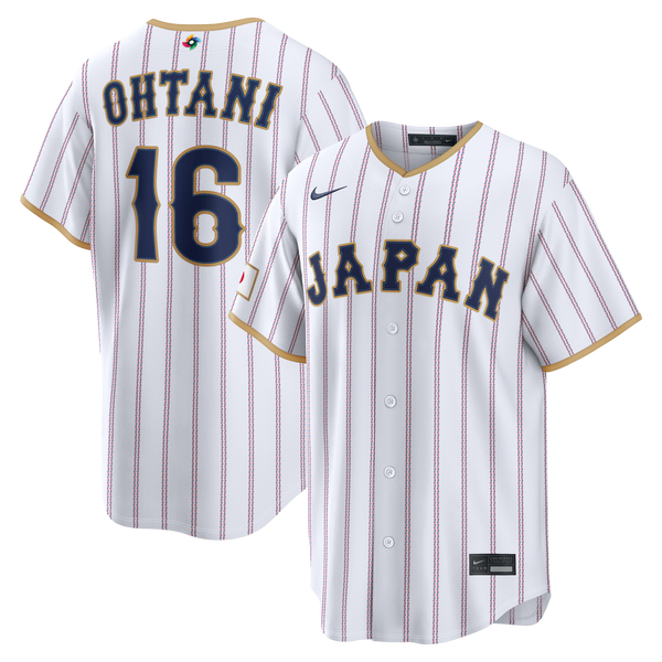 Japan Baseball Shohei Ohtani Nike White 2026 World Baseball Classic Home Stadium Jersey