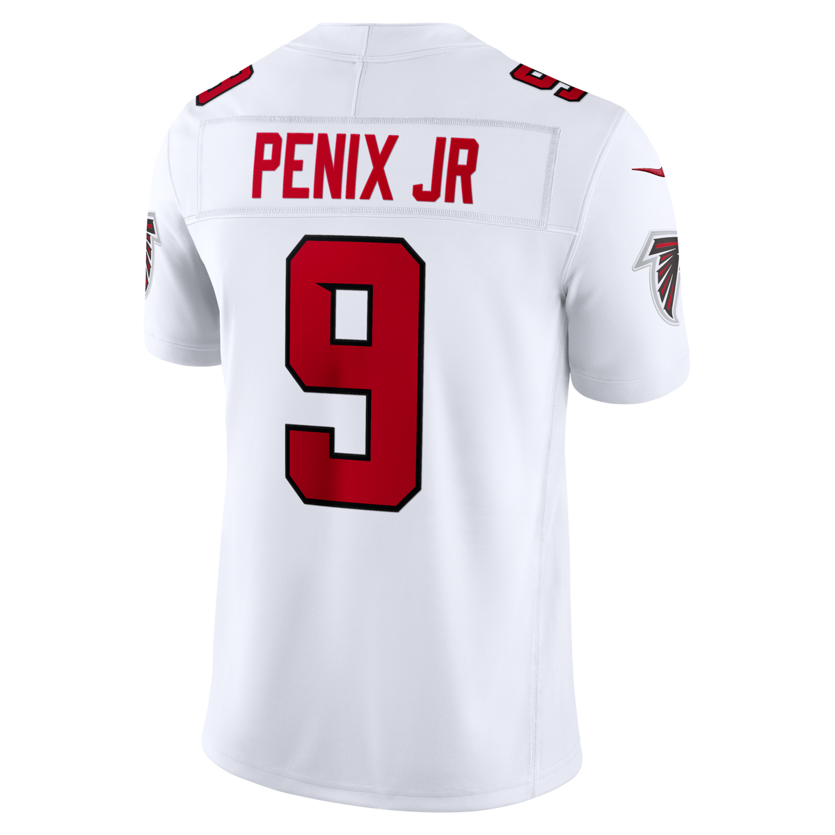 Atlanta Falcons Michael Penix Jr. White Vapor F.U.S.E. Stitched Limited Jersey