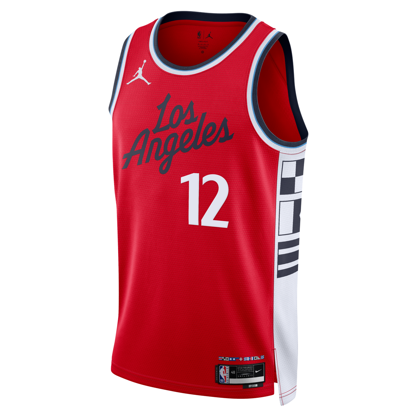 LA Clippers Jordan Brand Statement Edition Swingman Jersey - Red - Nick Martinelli -