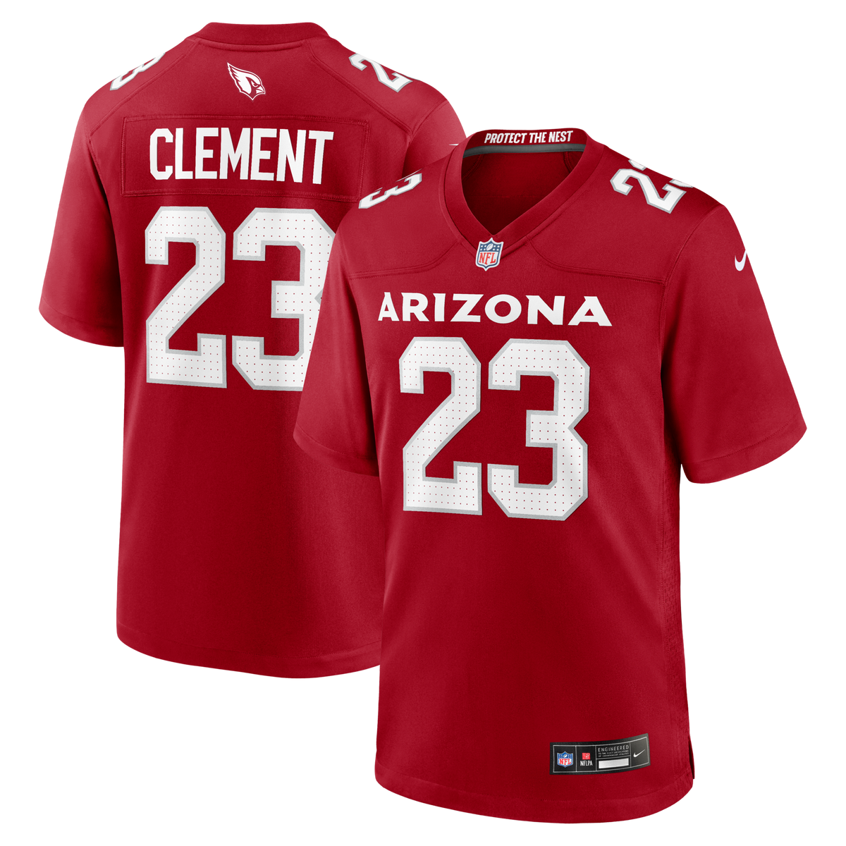 Arizona Cardinals Corey Clement Cardinal Team Game Jersey