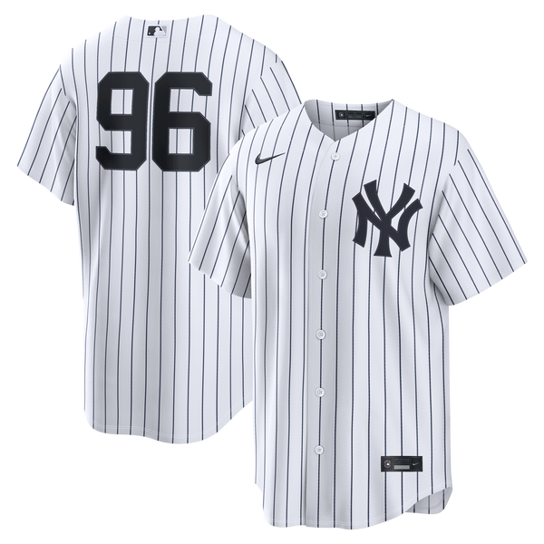 New York Yankees George Lombard Jr. White Home Replica Jersey