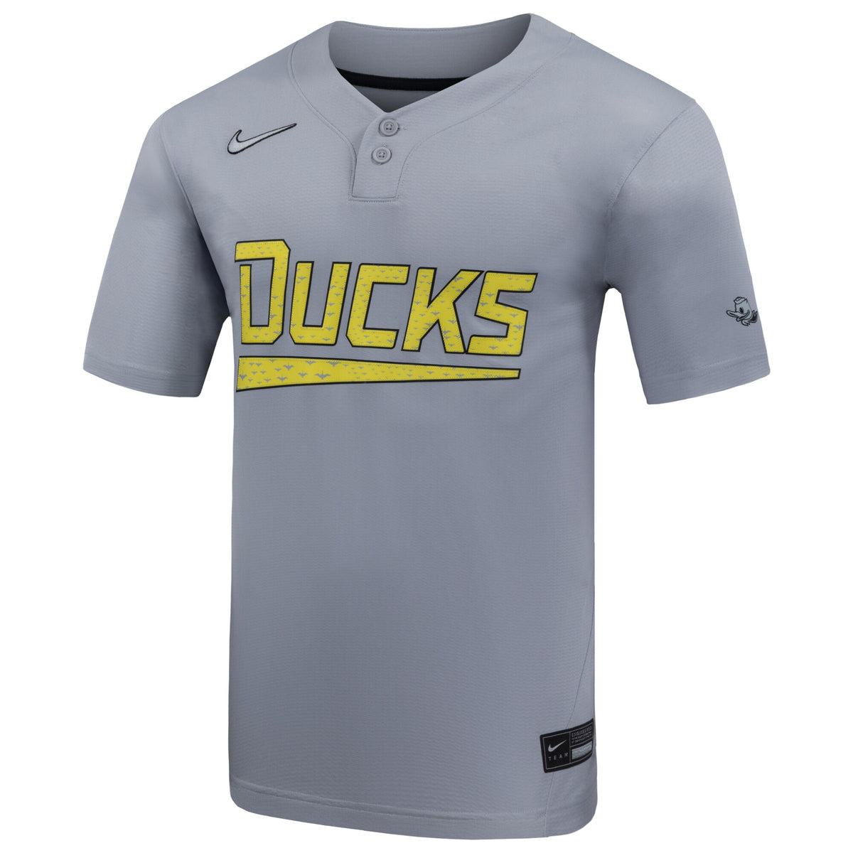 Oregon Ducks Limited Softball Jersey - Gray
