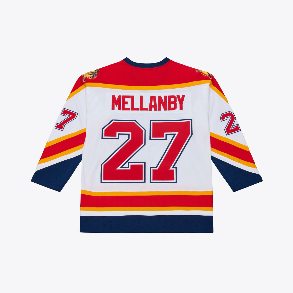 Florida Panthers Scott Mellanby Mitchell & Ness White 1996 Power Play Jersey