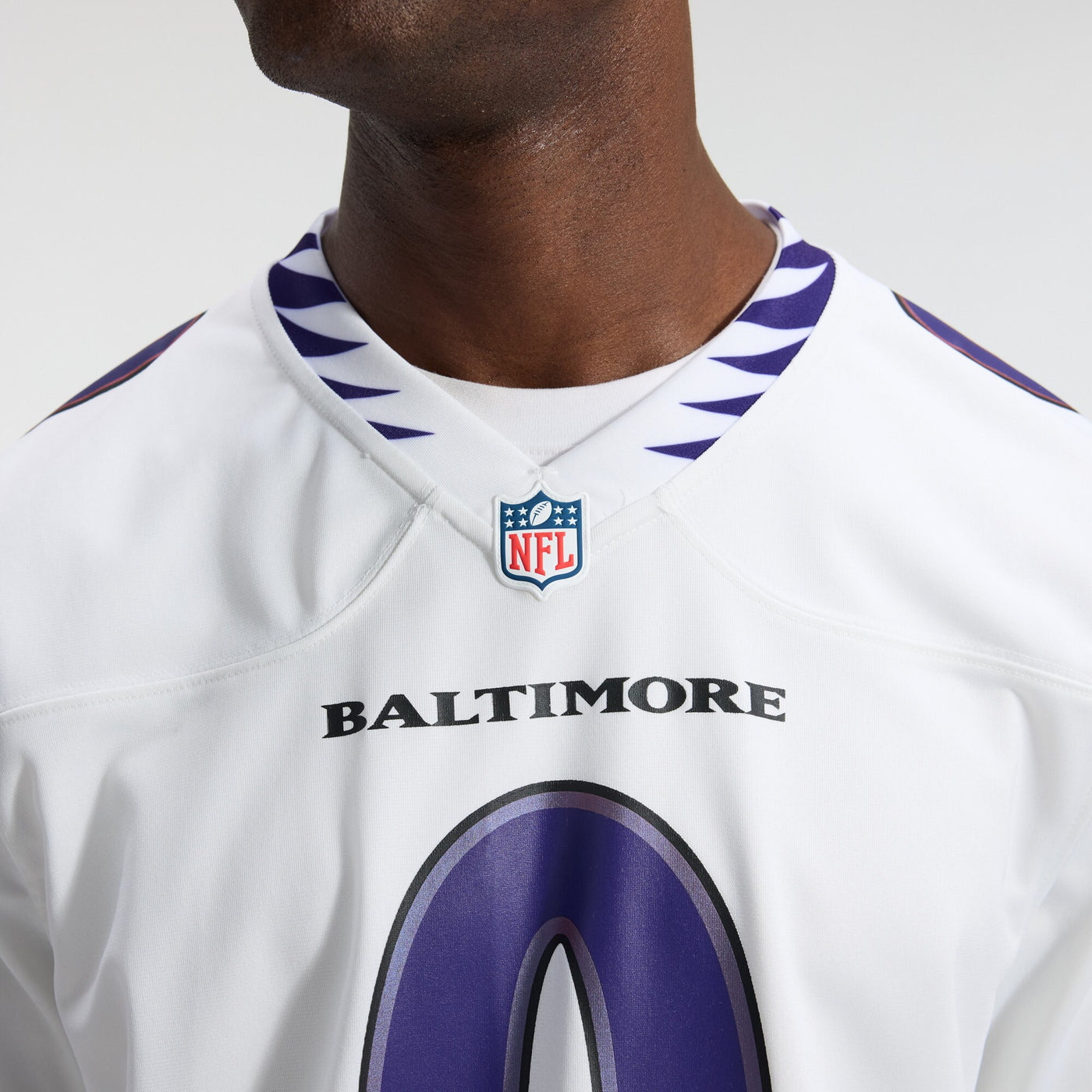 Baltimore Ravens Roquan Smith Nike White Game Jersey