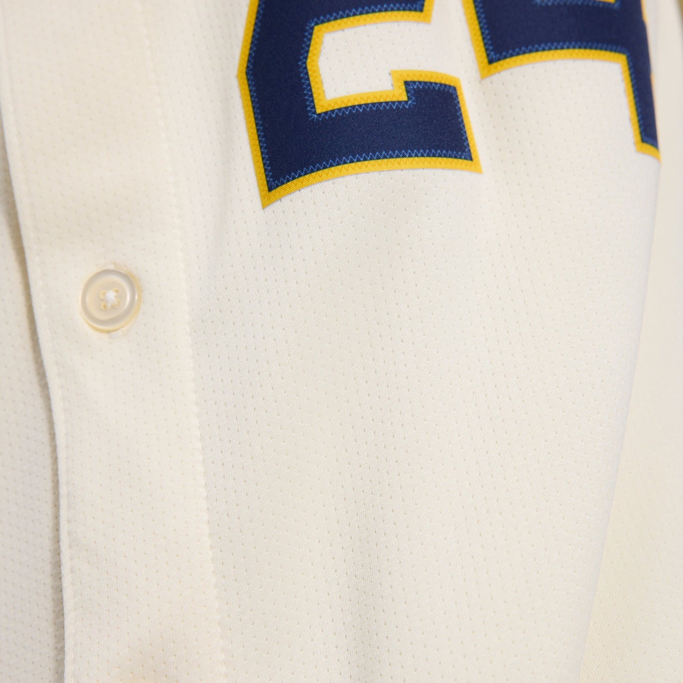 Milwaukee Brewers William Contreras Nike Cream Home Limited Player Jersey