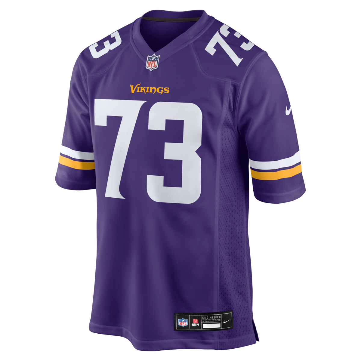 Minnesota Vikings Walter Rouse Purple Team Game Jersey