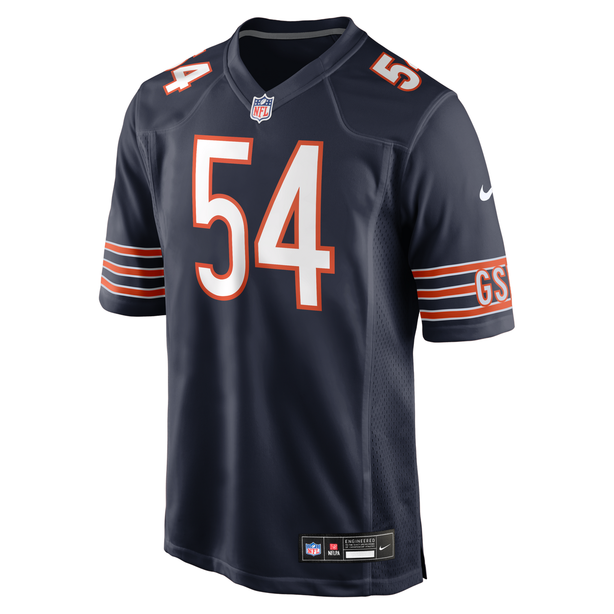 Chicago Bears Brian Urlacher Navy Game Retired Player Jersey
