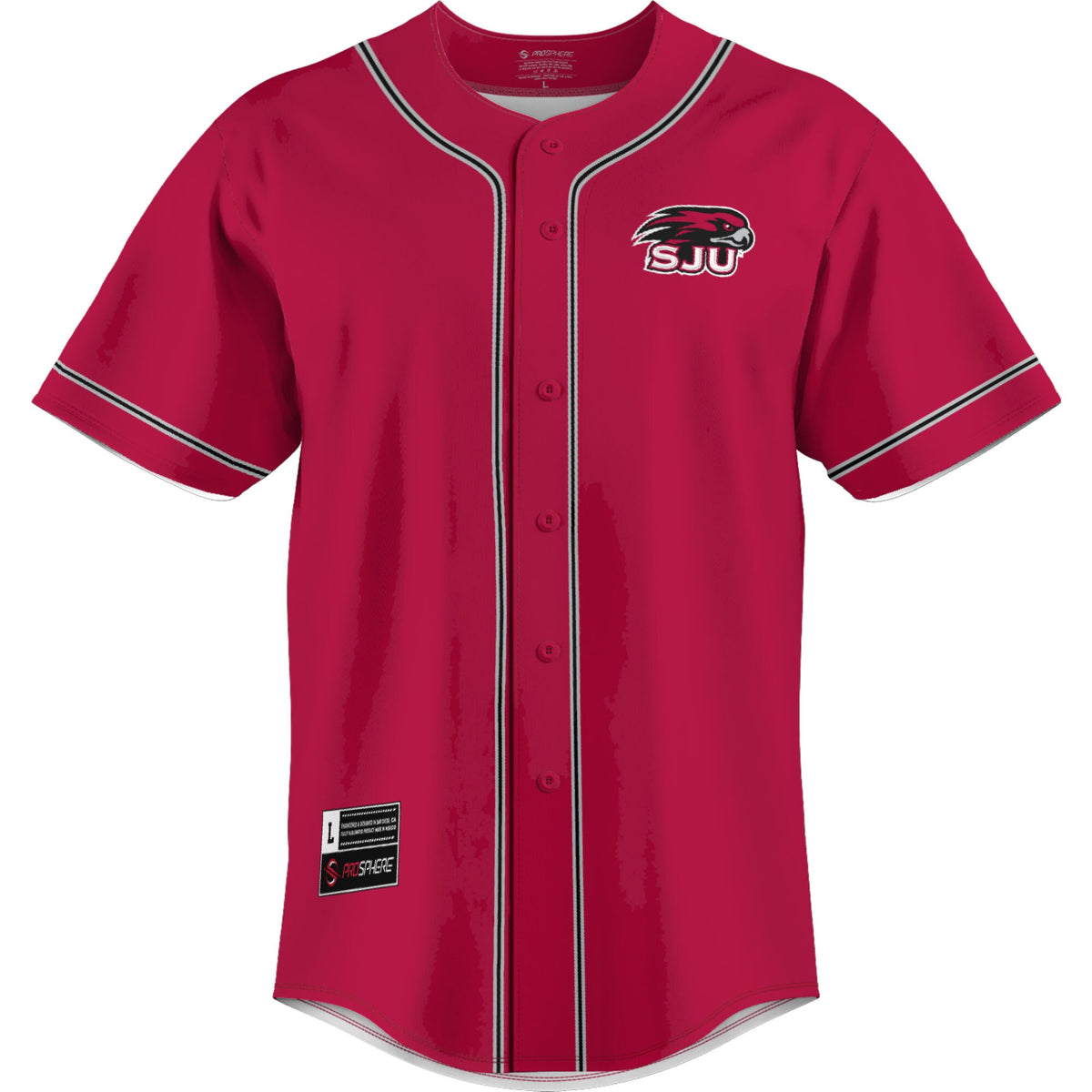 Saint Joseph's Hawks GameDay Greats Lightweight Baseball Jersey - Blue