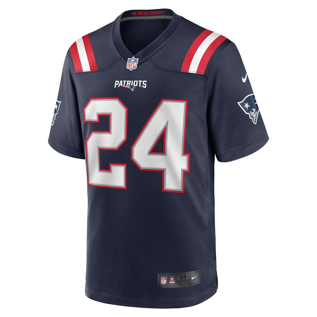 New England Patriots Dell Pettus Navy Game Jersey