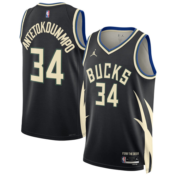 Milwaukee Bucks NBA Statement Swingman Jersey - Giannis Antetokounmpo