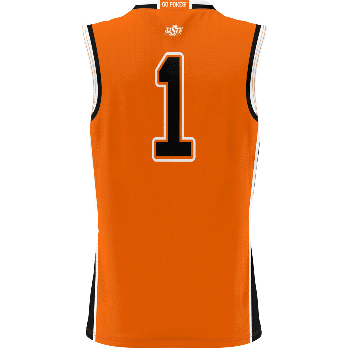 #1 Oklahoma State Cowboys GameDay Greats Lightweight Basketball Jersey - Orange