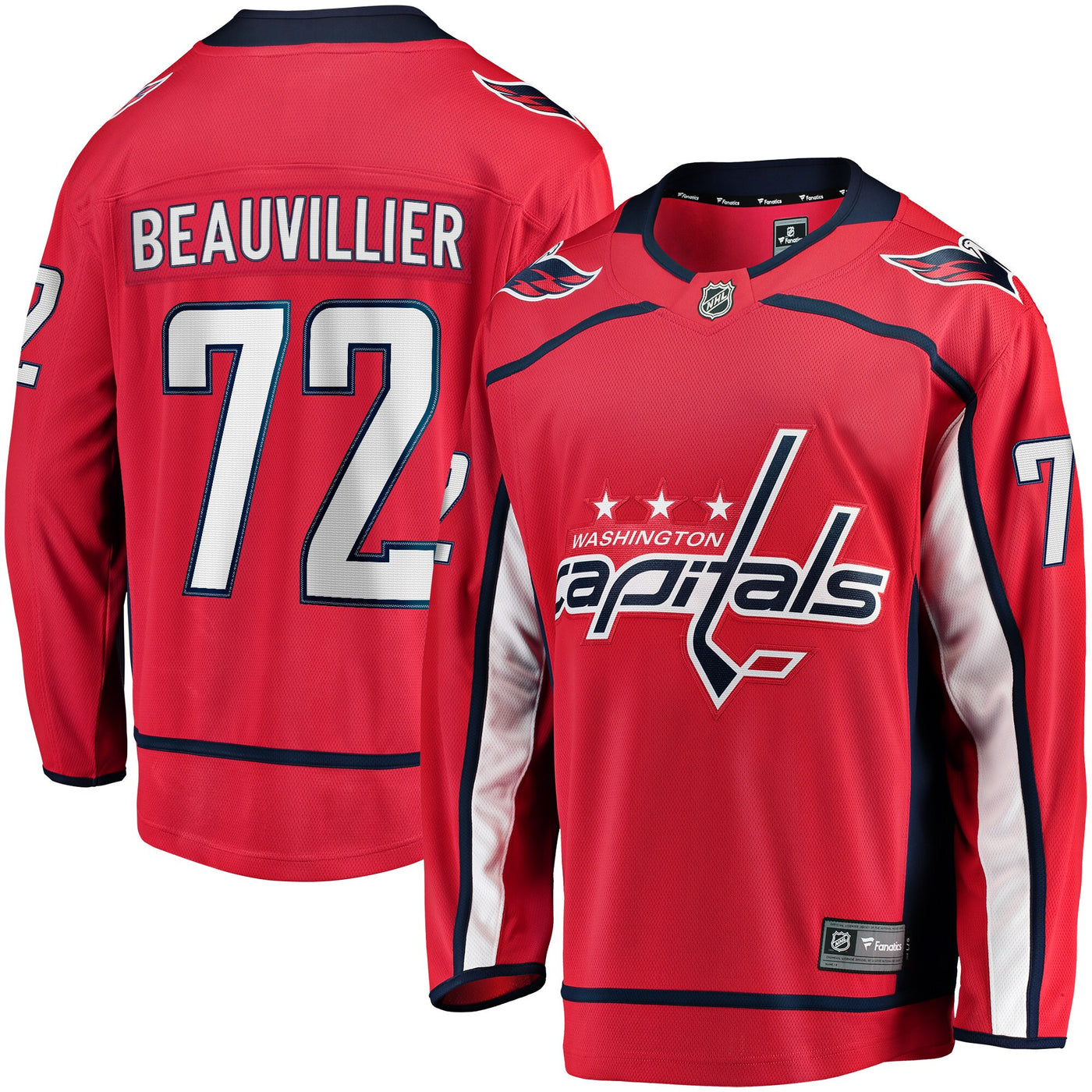 Washington Capitals Anthony Beauvillier Fanatics Red Home Breakaway Jersey