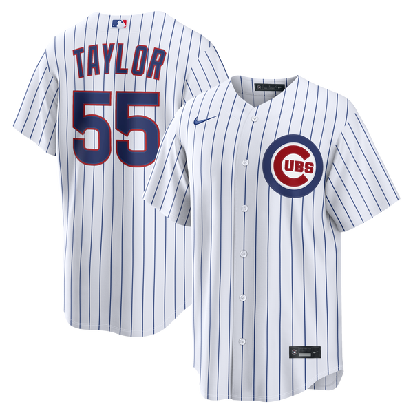 Chicago Cubs Tyrone Taylor White Home Replica Jersey