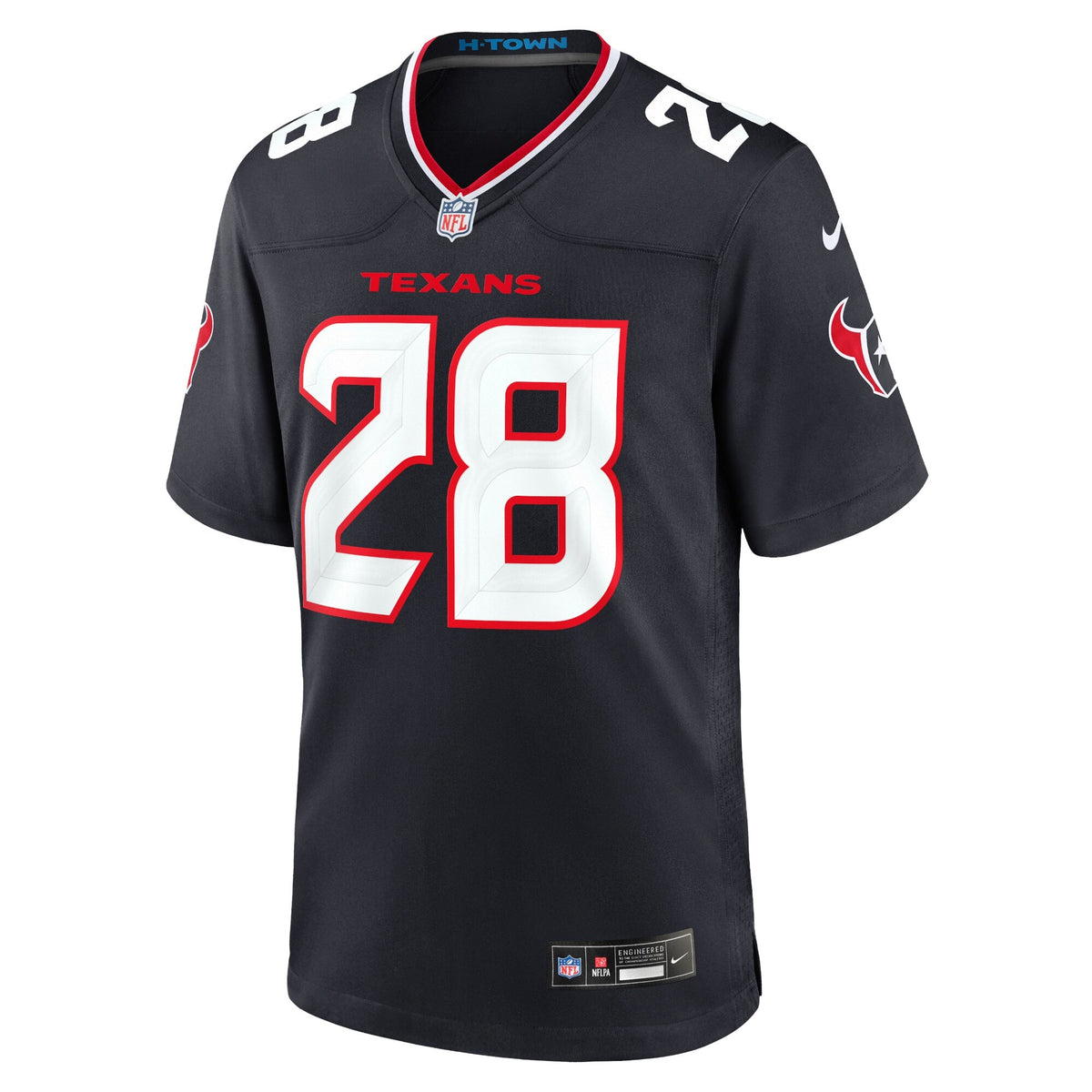 Houston Texans Joe Mixon Navy Game Jersey