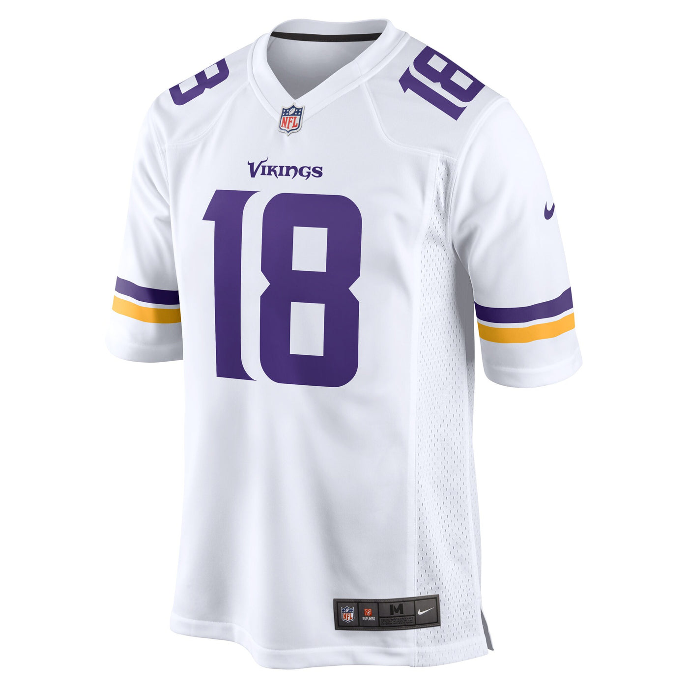 Minnesota Vikings Justin Jefferson Nike White Game Player Jersey