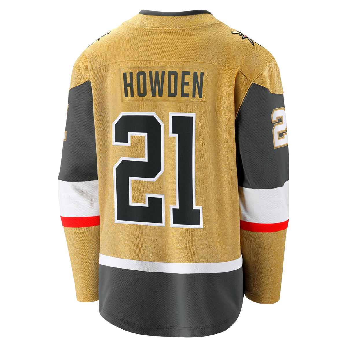 Vegas Golden Knights Brett Howden Fanatics Gold Home Premier Breakaway Player Jersey