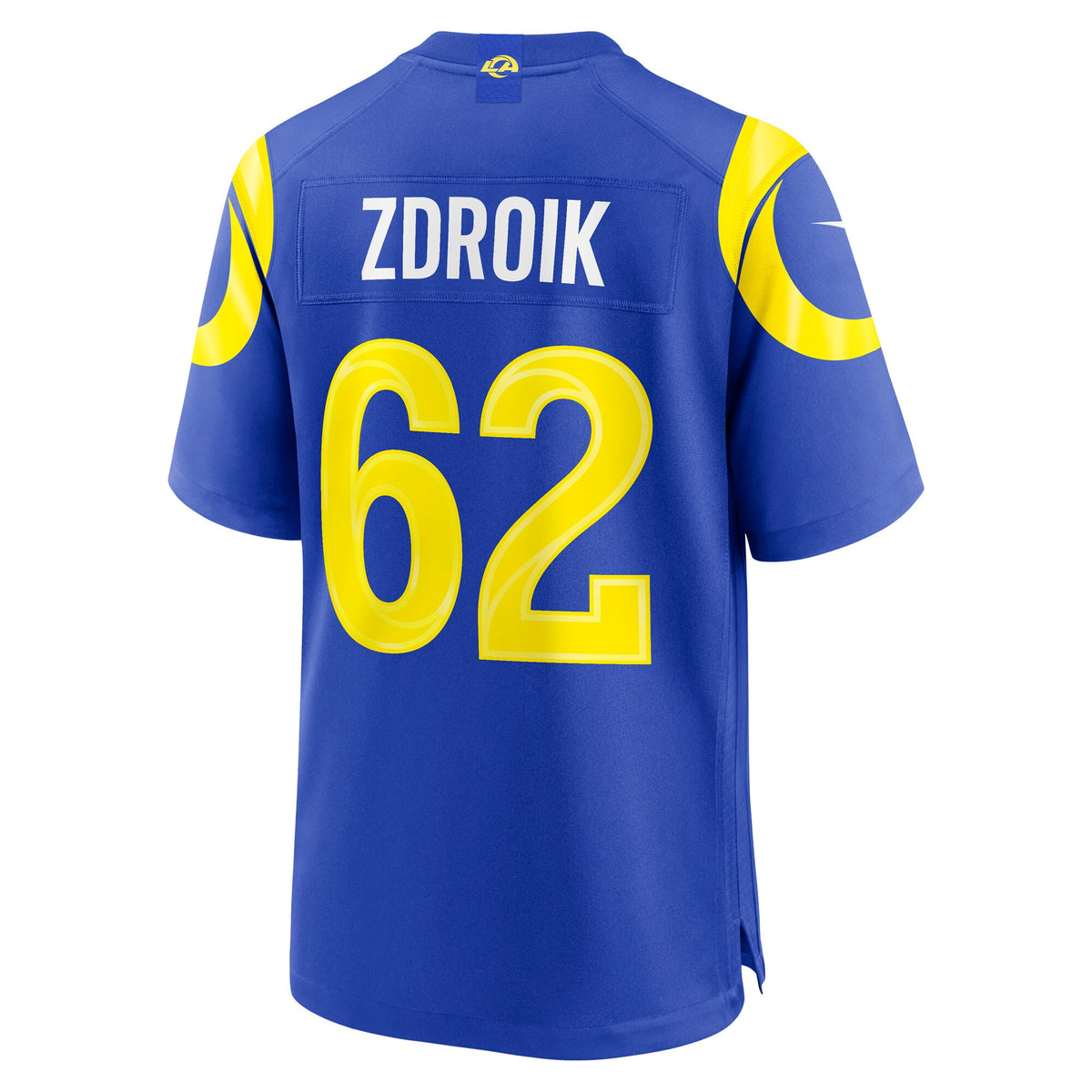 Los Angeles Rams Payton Zdroik Royal Game Jersey