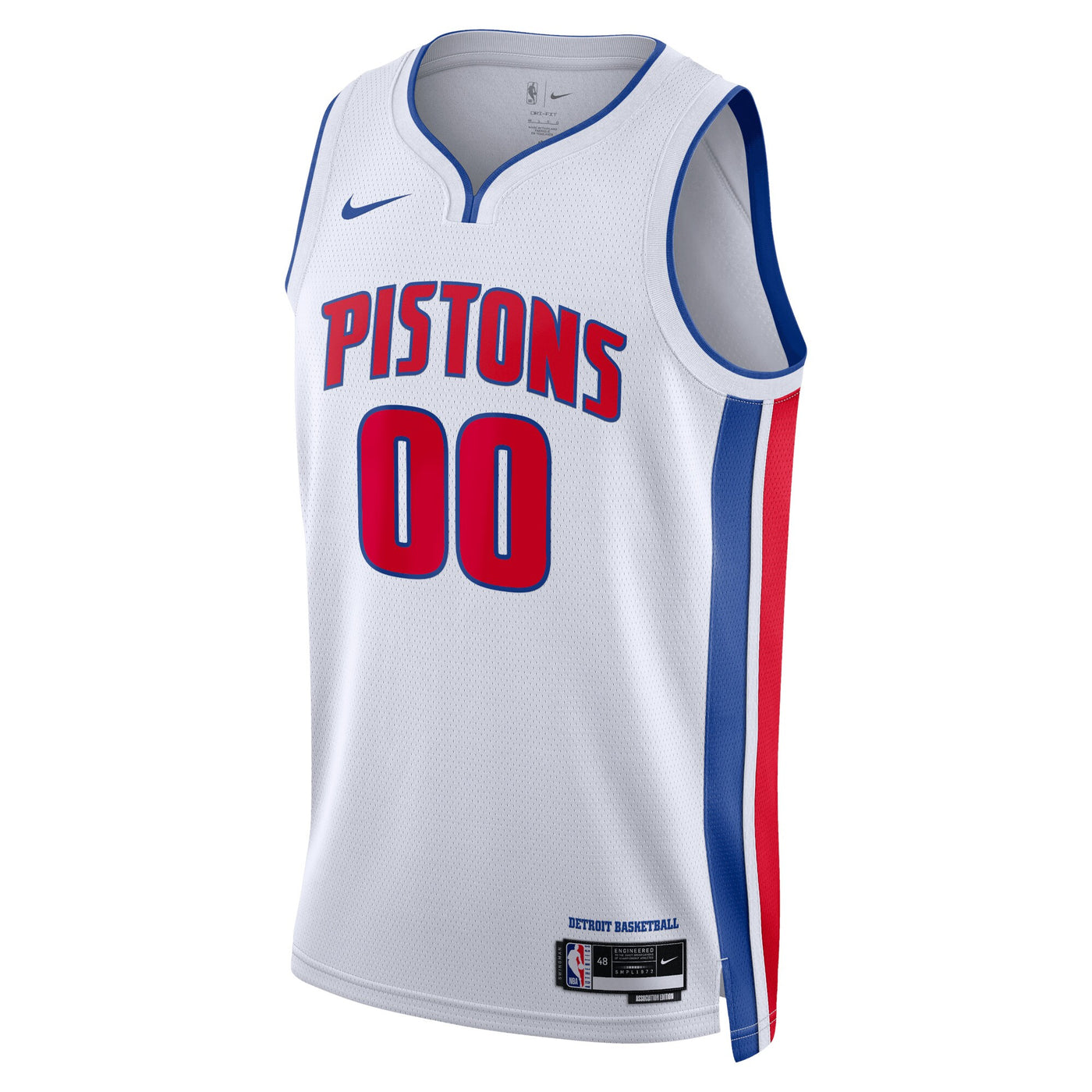 Detroit Pistons Nike Association Swingman Jersey - Custom
