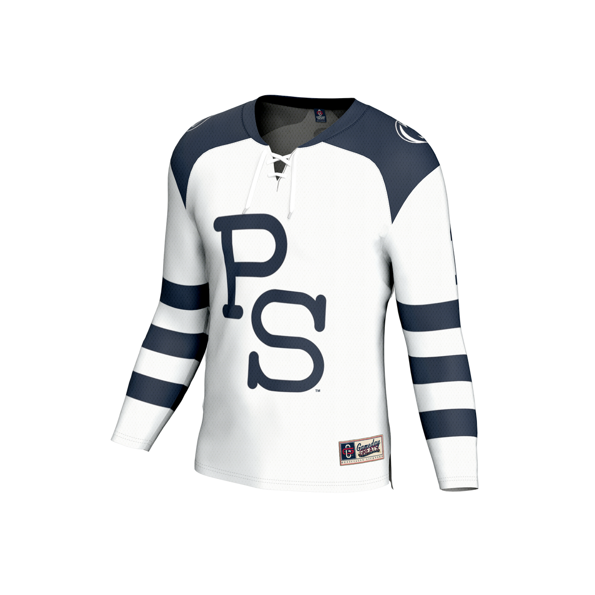 #1 Penn State Nittany Lions GameDay Greats Lightweight Hockey Fashion Jersey - White