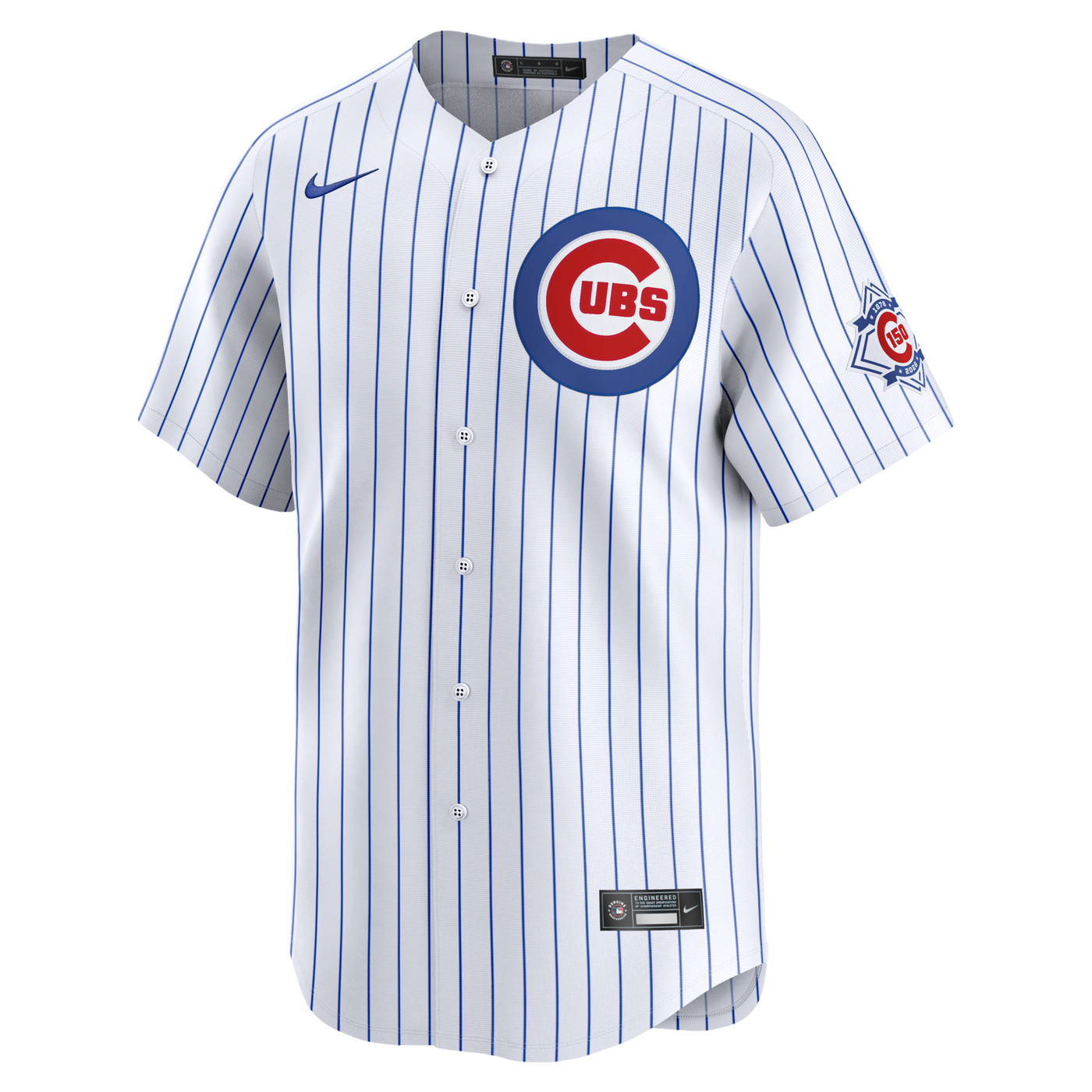 Chicago Cubs Pete Crow-Armstrong Nike White 150th Anniversary Limited Jersey