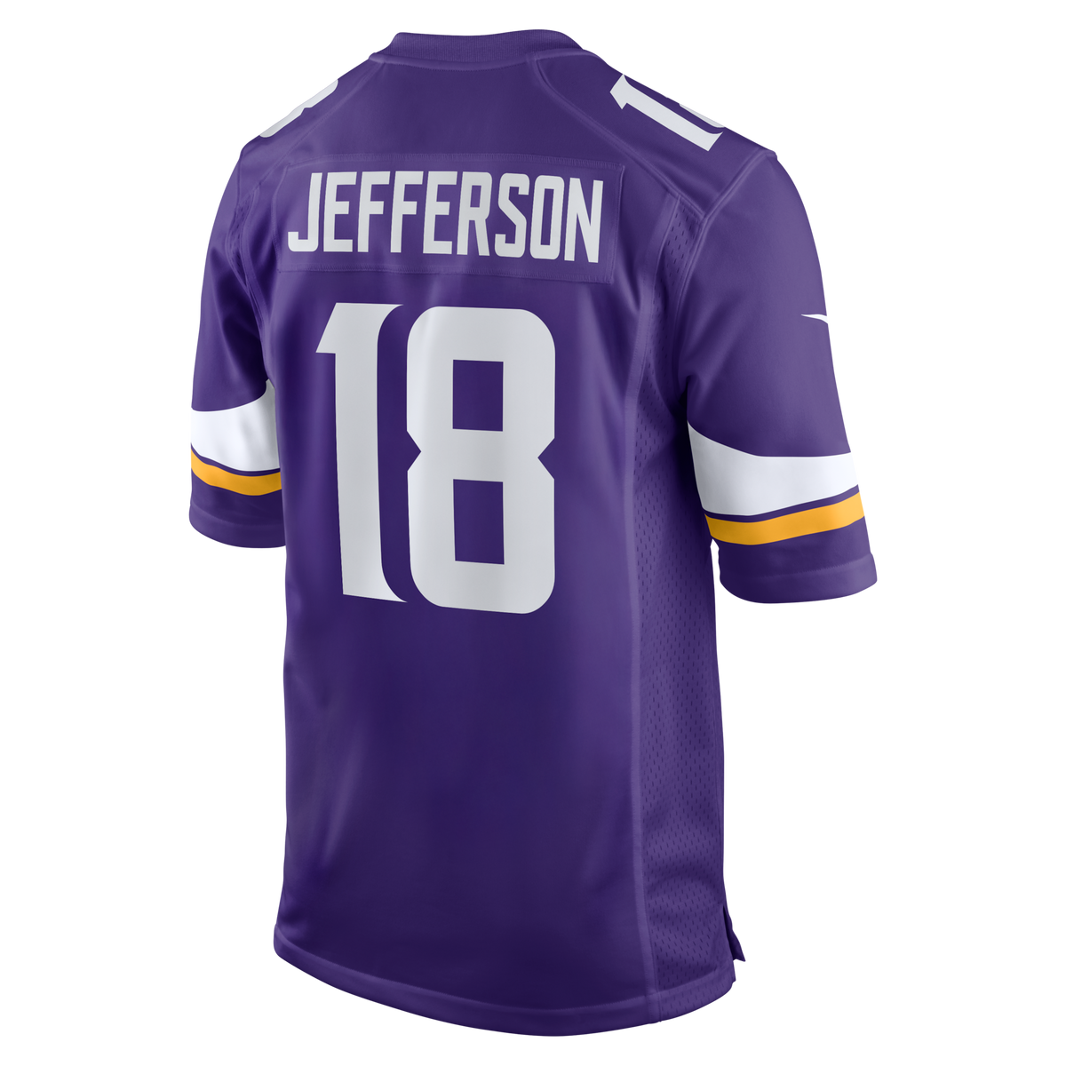 Minnesota Vikings Justin Jefferson Purple Game Jersey