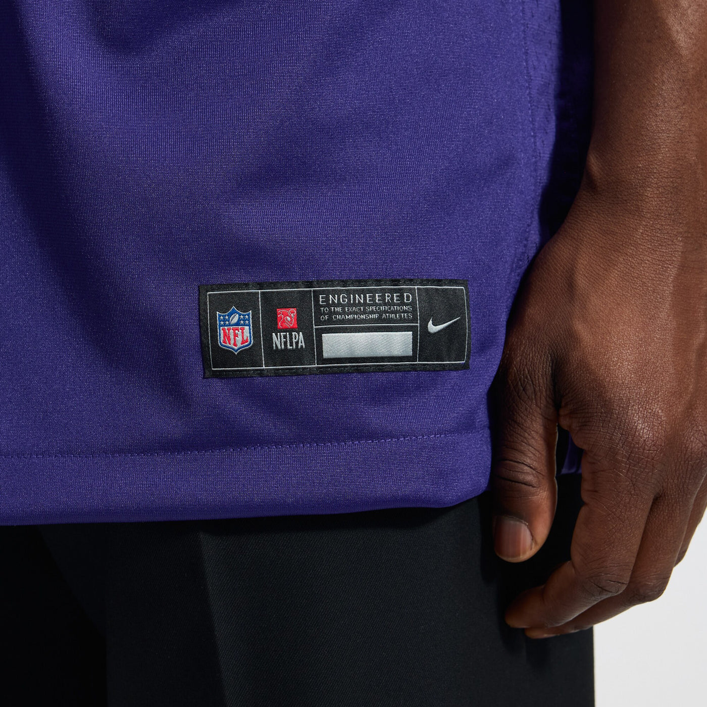 Baltimore Ravens Kyle Hamilton Nike Purple Team Game Jersey