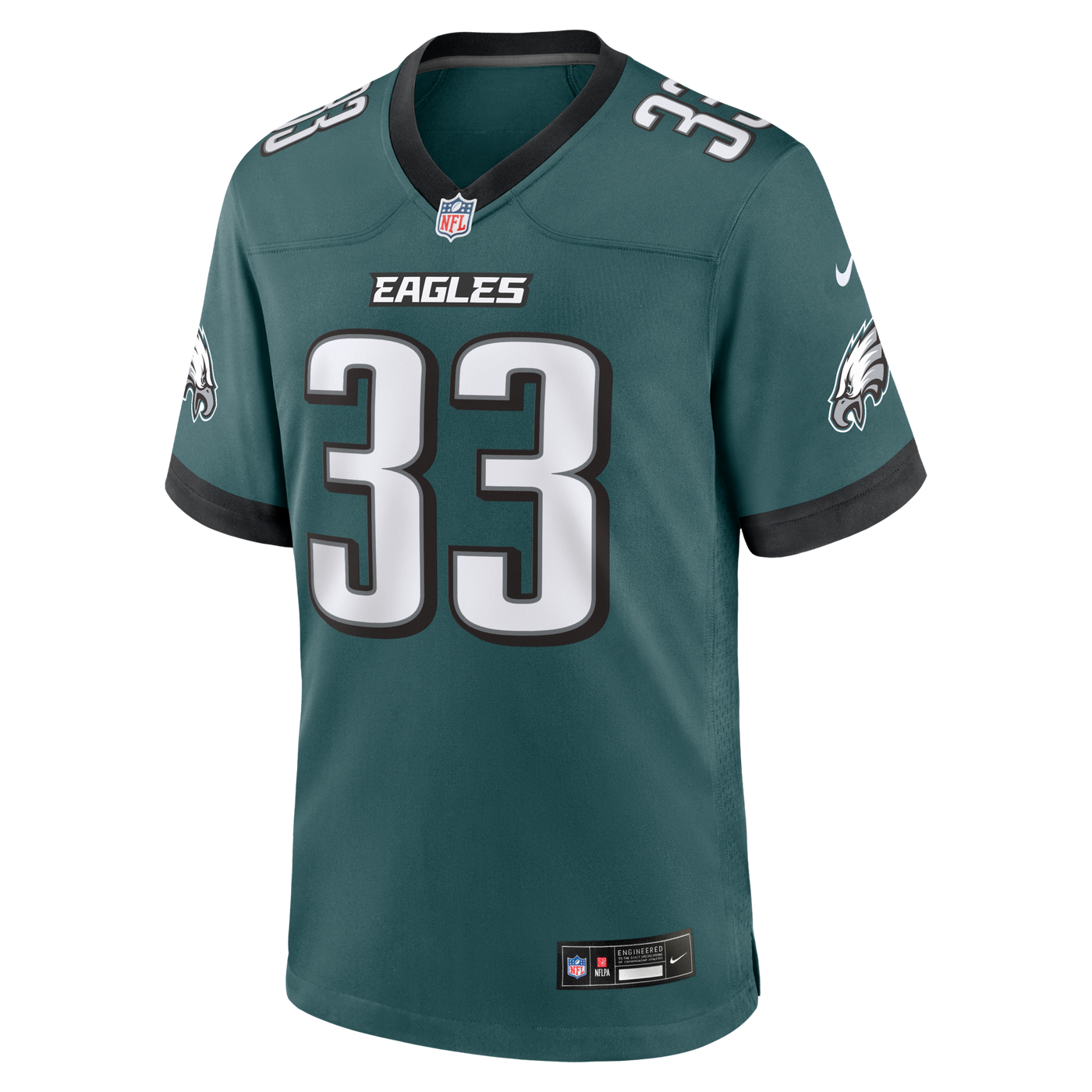 Philadelphia Eagles Cooper DeJean Nike Midnight Green Team Game Jersey