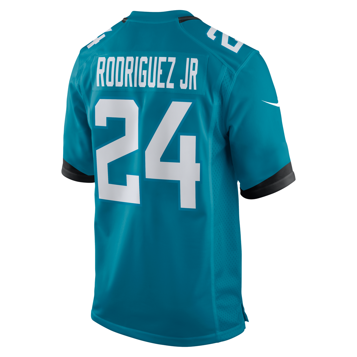 Jacksonville Jaguars Chris Rodriguez Jr. Teal Team Game Jersey