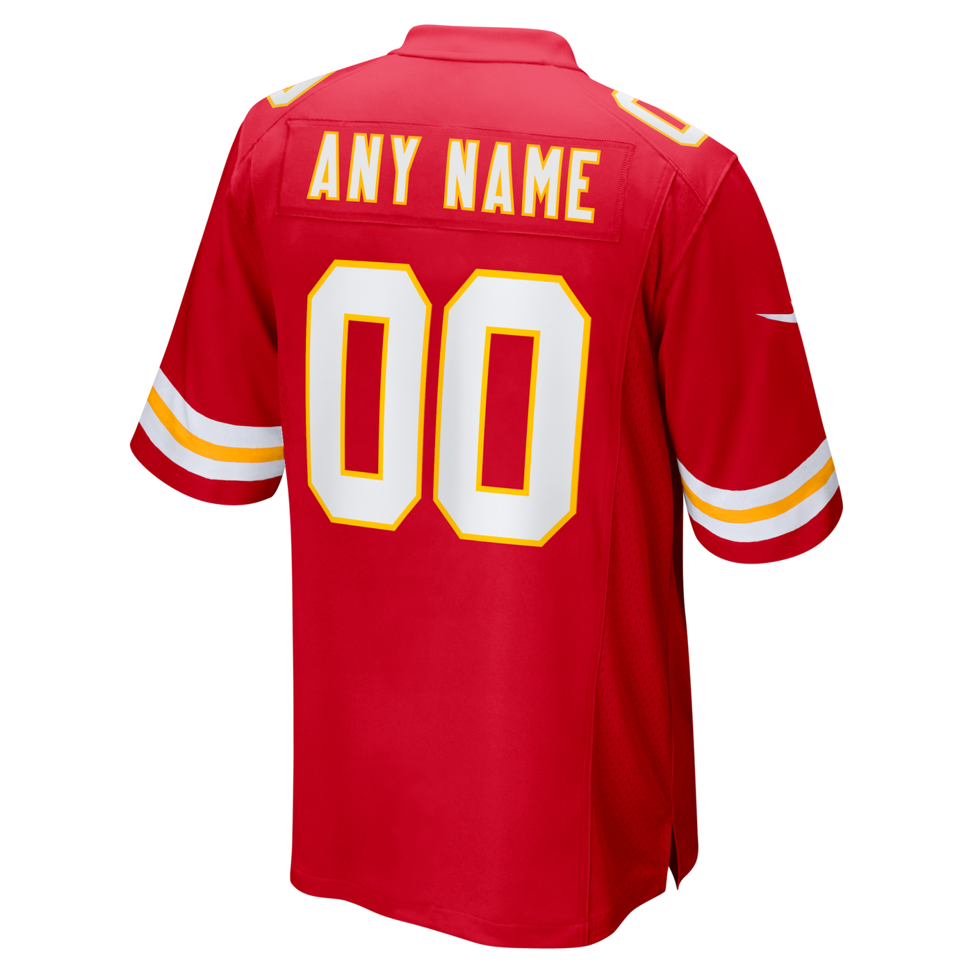 Kansas City Chiefs Nike Red Custom Game Jersey