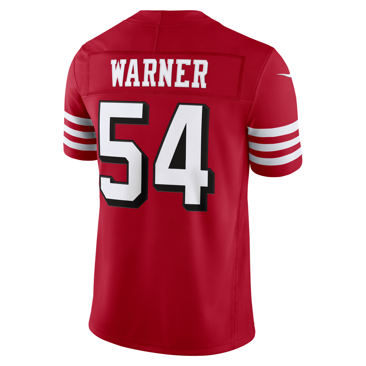 San Francisco 49ers Fred Warner Scarlet Alternate Vapor F.U.S.E. Stitched Limited Jersey