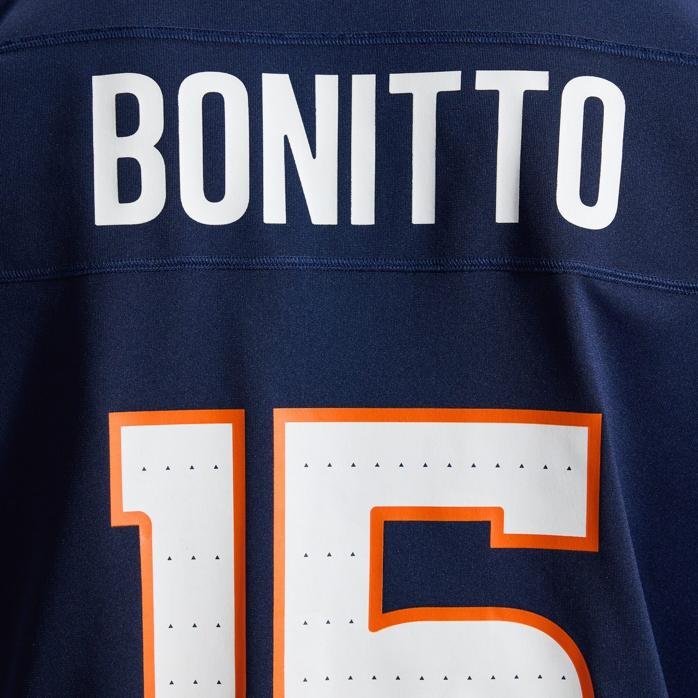 Denver Broncos Nik Bonitto Nike Navy Alternate Game Jersey