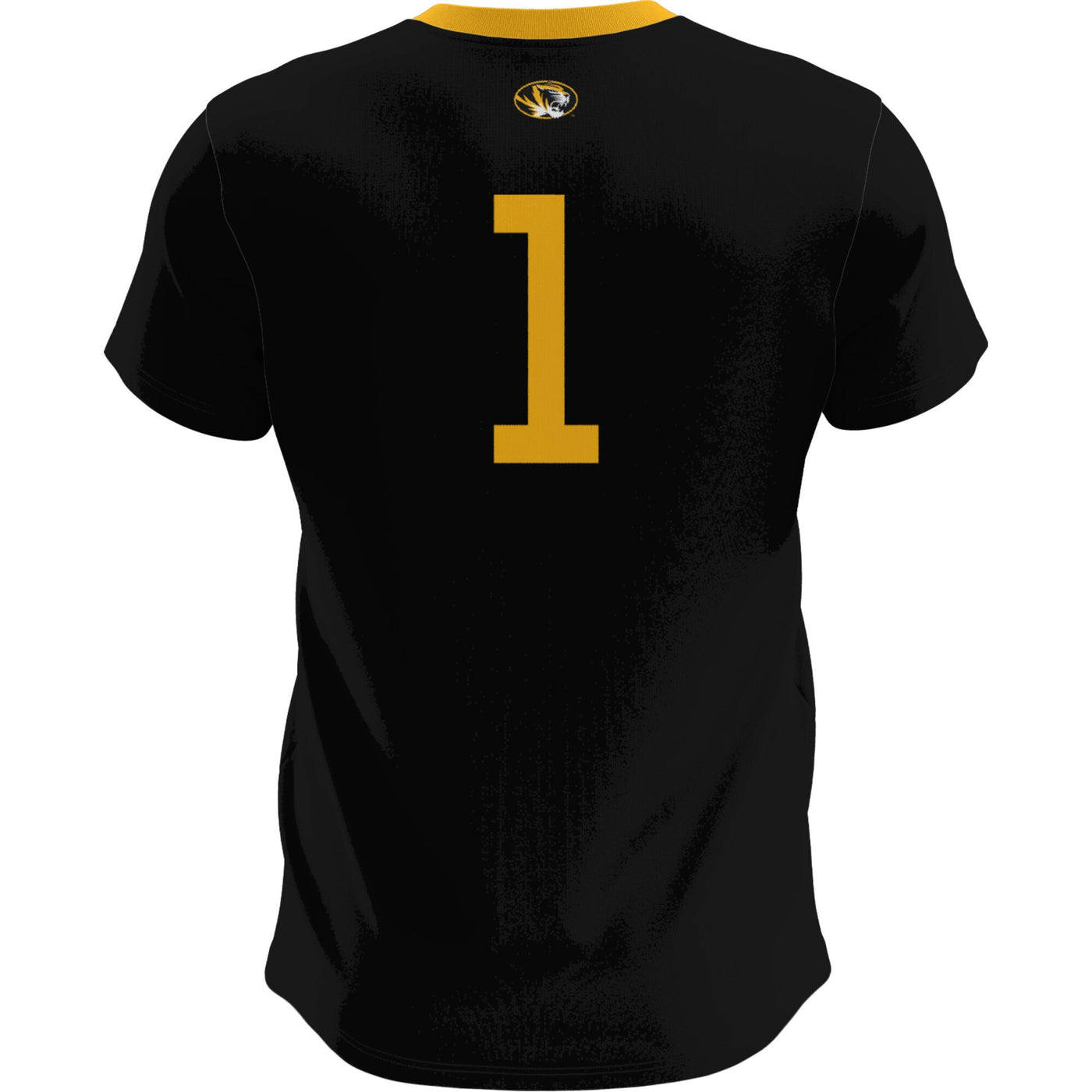 GameDay Greats Black Missouri Tigers Lightweight Soccer Fashion Jersey