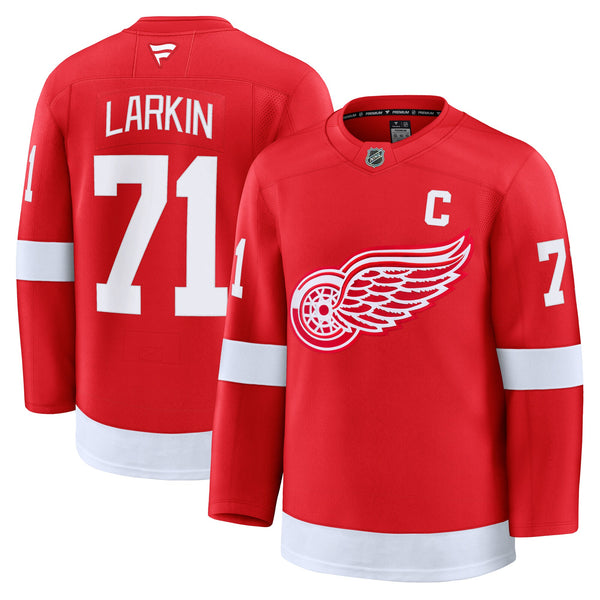 Detroit Red Wings Dylan Larkin Fanatics Red Home Premium Jersey