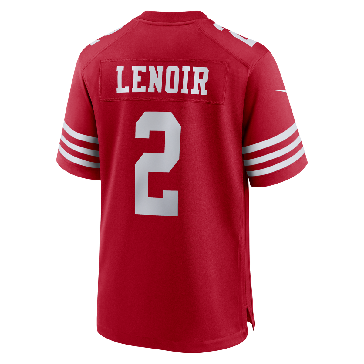 San Francisco 49ers Deommodore Lenoir Scarlet Game Jersey