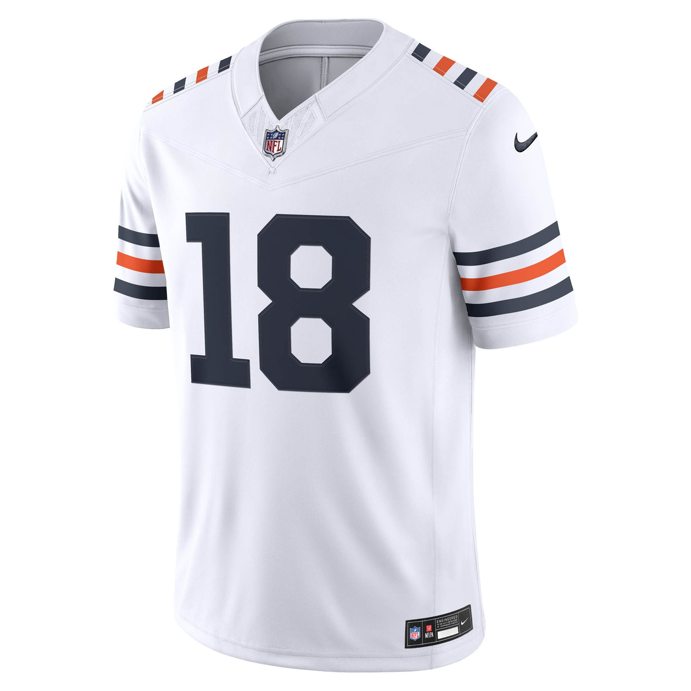 Chicago Bears Caleb Williams Nike White Alternate Vapor F.U.S.E. Stitched Limited Jersey
