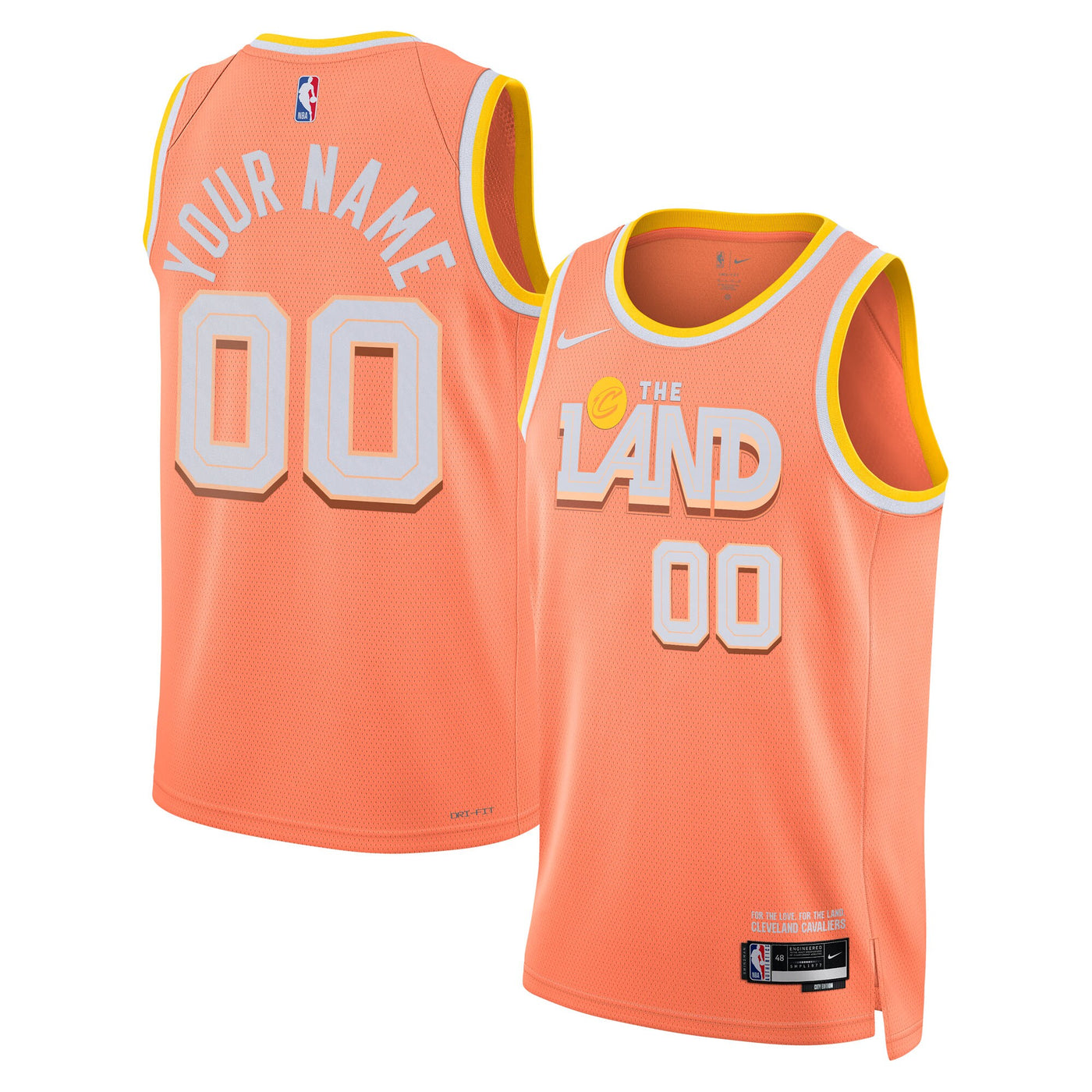 Nike Cleveland Cavaliers 2025/26 City Edition Swingman Jersey - Custom