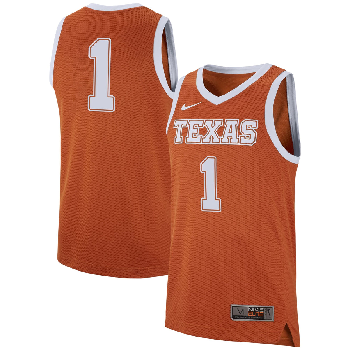 #1 Texas Longhorns Replica Jersey - Burnt Orange
