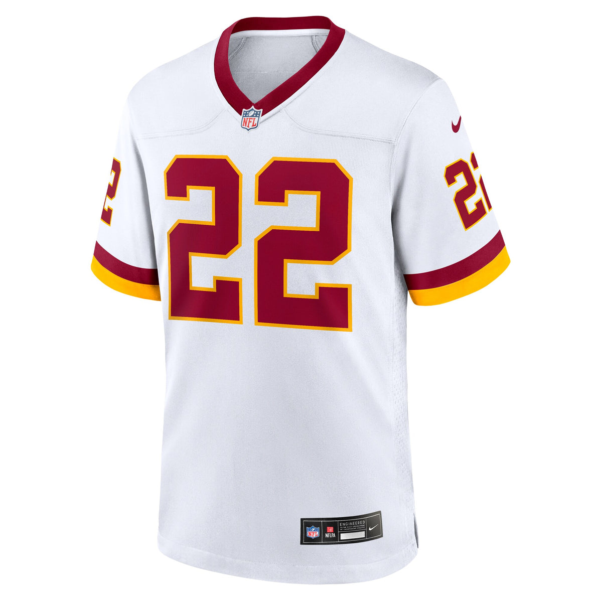 Washington Commanders Jacory Croskey-Merritt White Game Super Bowl Era Jersey