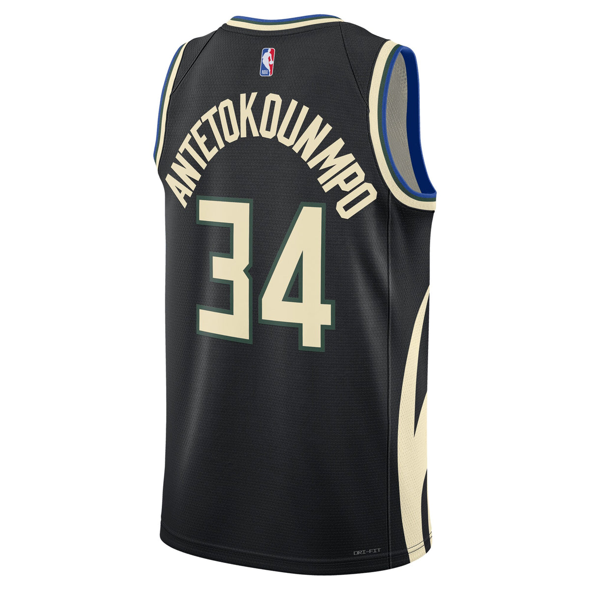 Milwaukee Bucks Giannis Antetokounmpo Jordan Dri-FIT NBA Swingman Jersey -