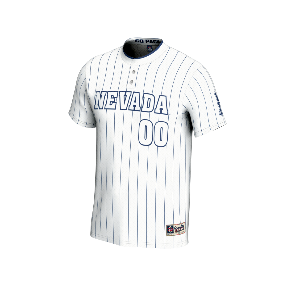 Nevada Wolf Pack GameDay Greats Lightweight Collegiate Softball NIL Pick-A-Player Fashion Jersey - White
