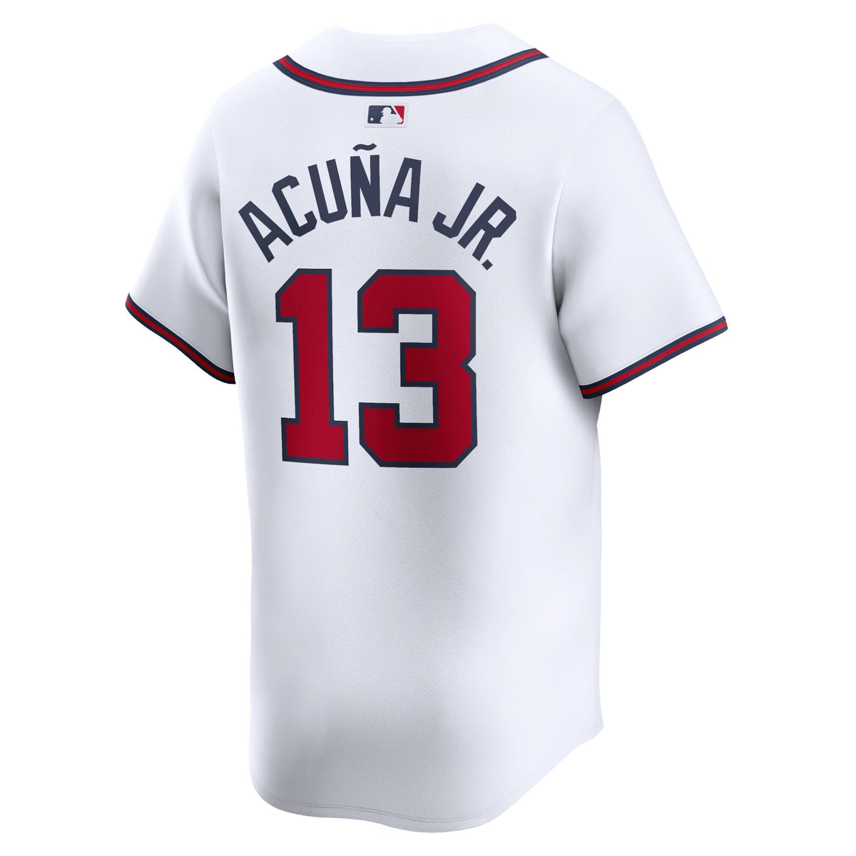 Atlanta Braves Ronald Acuña Jr. White Home Limited Player Jersey